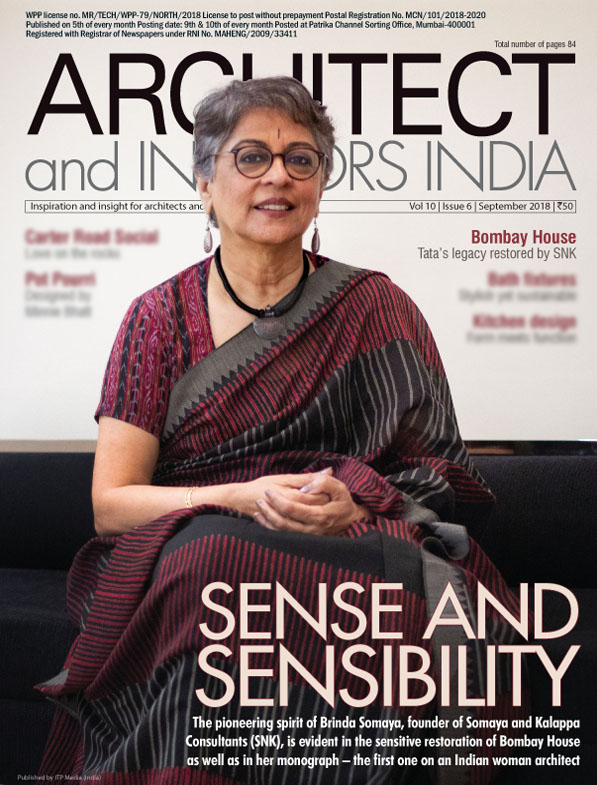 Architect and Interiors India, September 2018, Volume 10, Issue 06